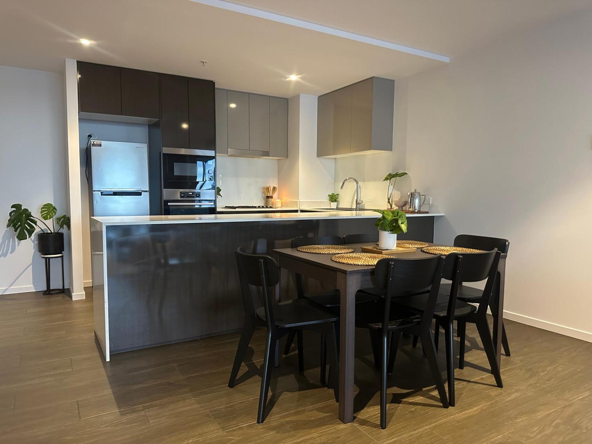 Modern Meets The Gabba Apartment Brisbane Exterior foto