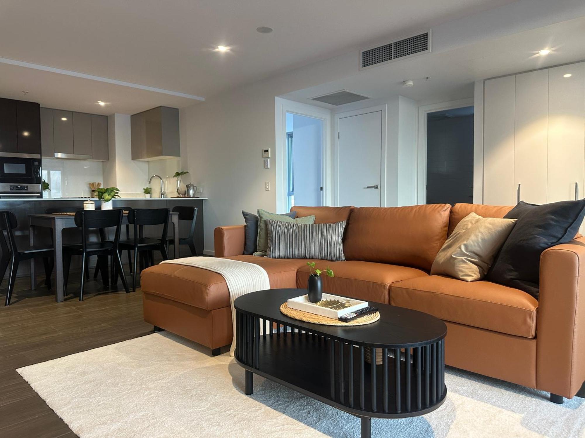 Modern Meets The Gabba Apartment Brisbane Exterior foto