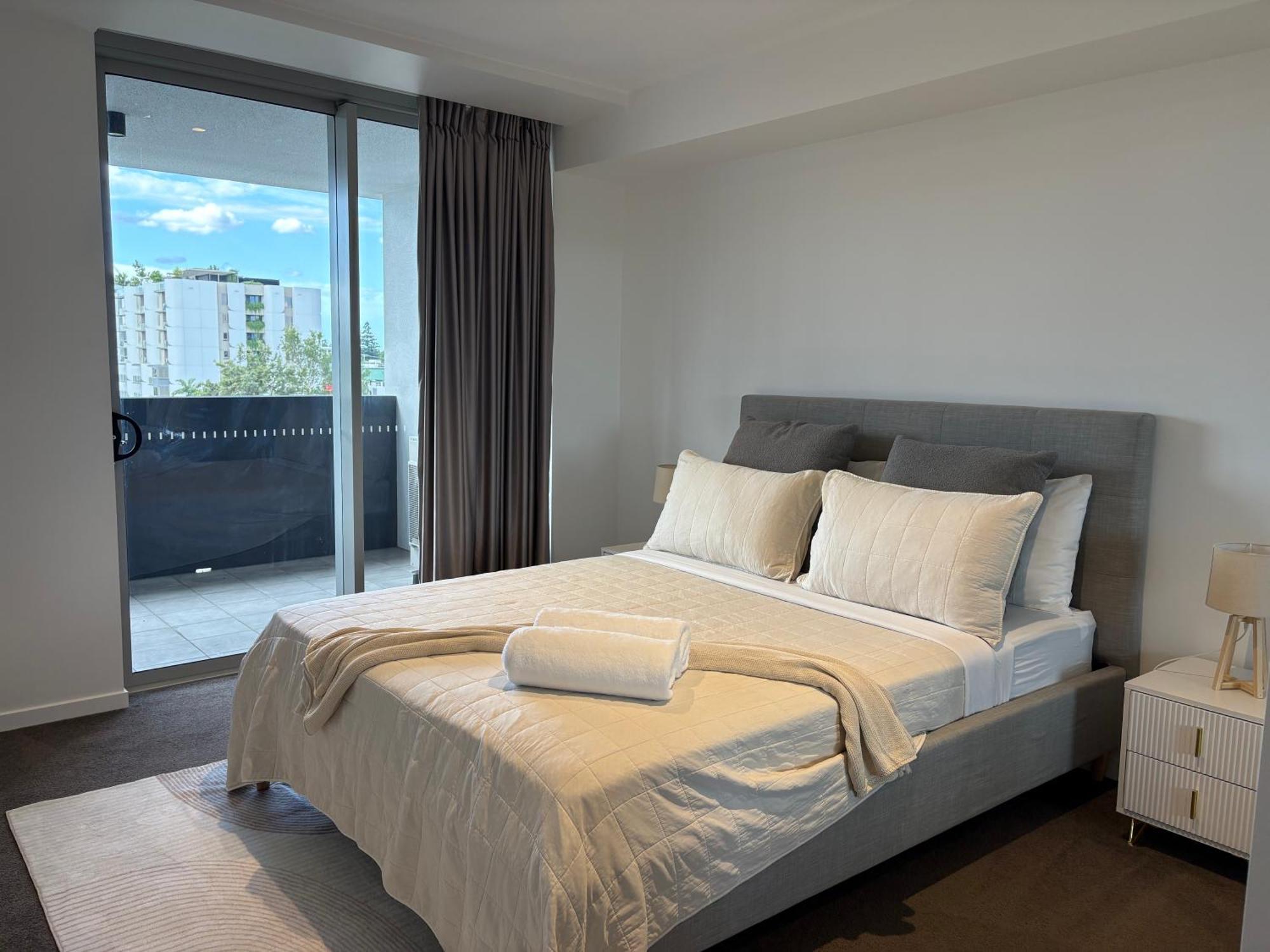 Modern Meets The Gabba Apartment Brisbane Exterior foto
